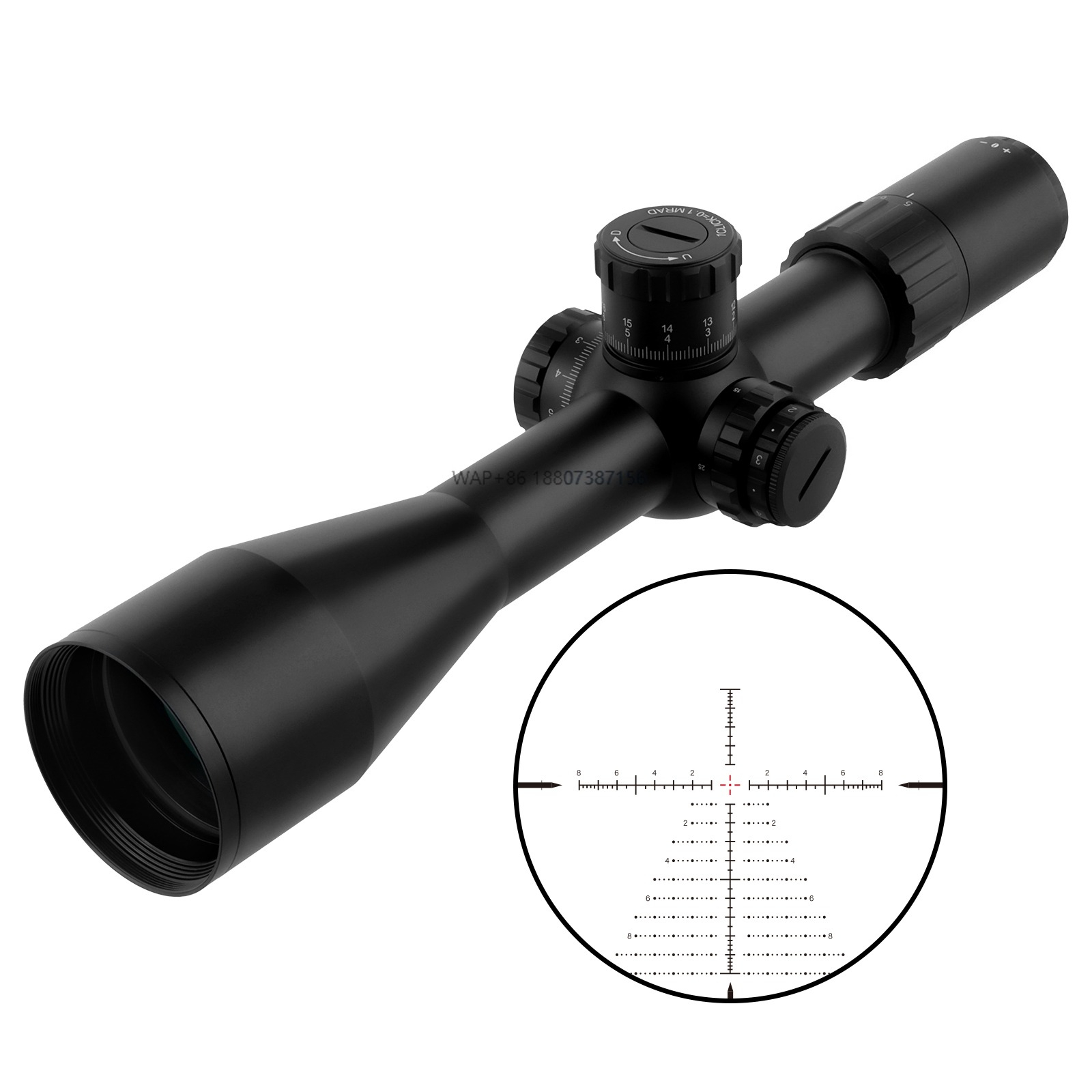 Outdoor Hunting Range - กล้องเล็งยุทธวิธีระยะไกล 5-30x56 FFP ขนาดเลนส์ 34 มม.