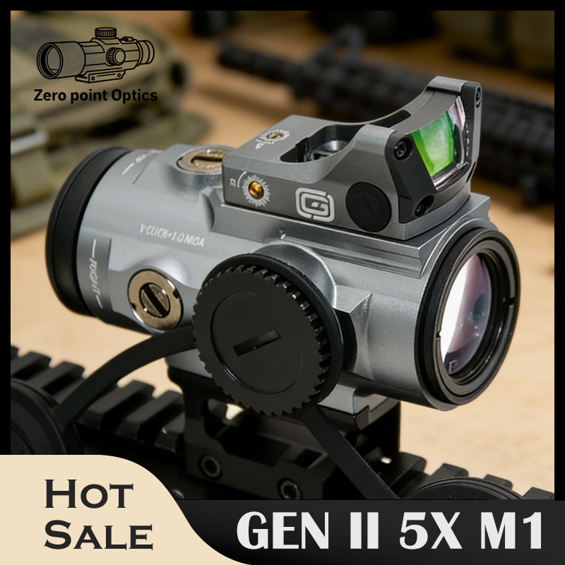 Outdoor Hunting Range - กล้องเล็งปืนไรเฟิล Tactical GEN II 5X Prism