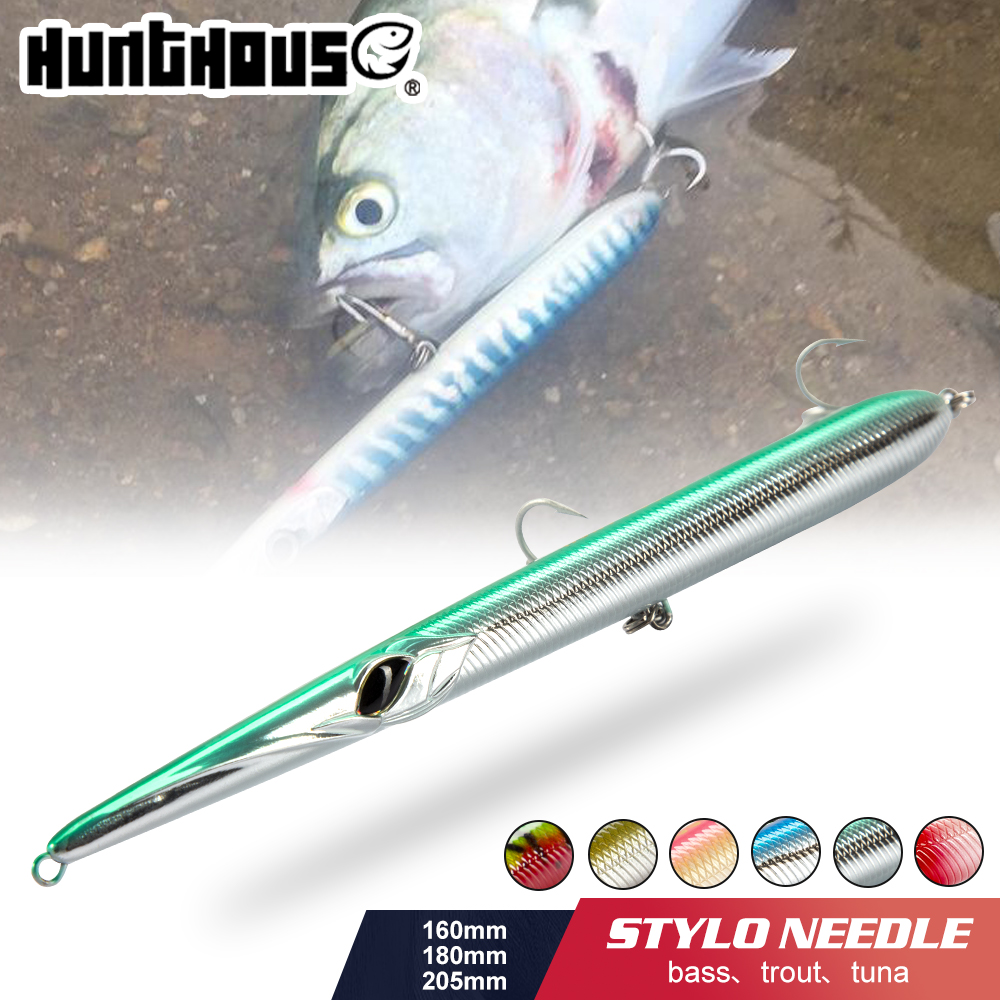 Hunting Quotes - เหยื่อตกปลา Hunthouse แบบเข็ม สำหรับตีไกล รุ่น Pencil