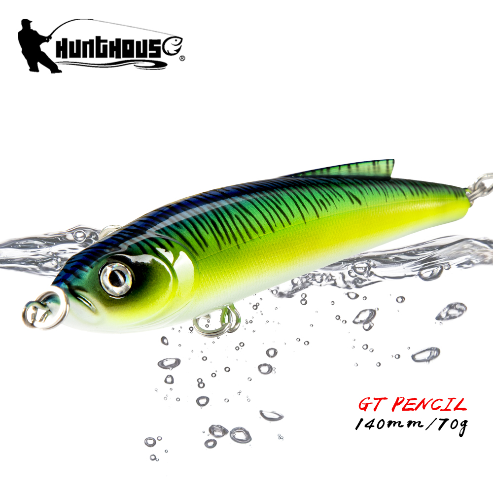 Hunting Quotes - เหยื่อตกปลา Hunthouse Sinking Pencil ขนาด 140