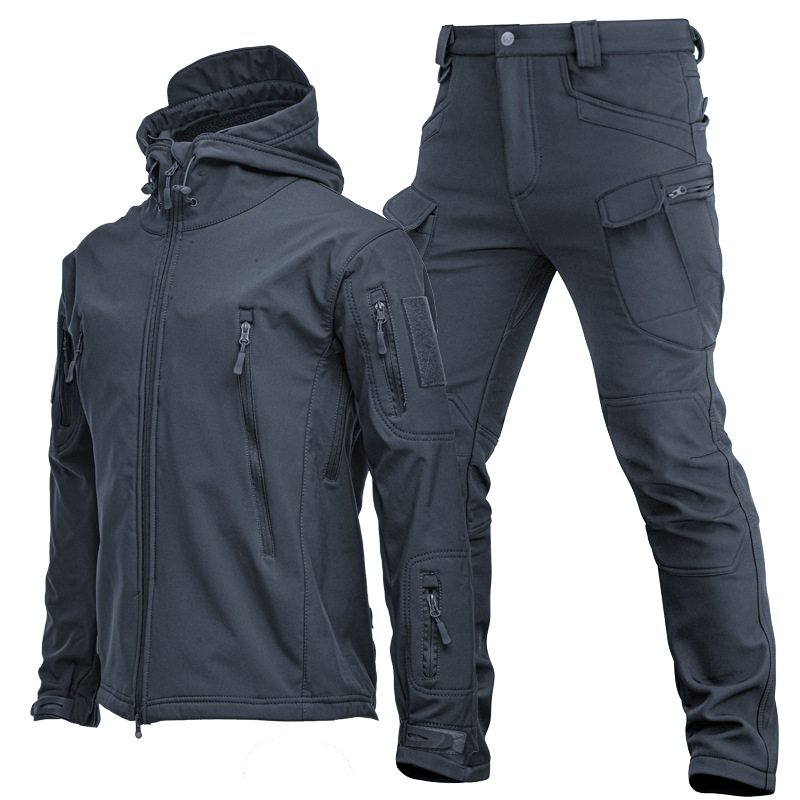 ชุดเสื้อผ้าล่าสัตว์ เดินป่า ตก - Men'S Outdoor Hunting Jacket บทวิจารณ์และราคา