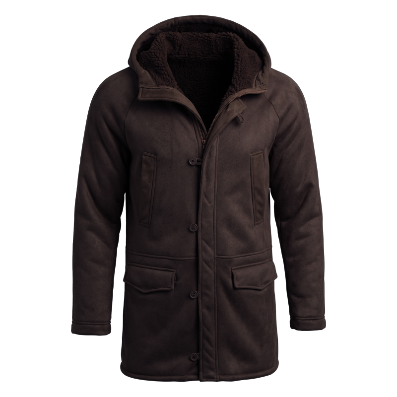 เสื้อแจ็คเก็ตฤดูหนาวบุขนเทียมม - Men'S Outdoor Hunting Jacket บทวิจารณ์และราคา