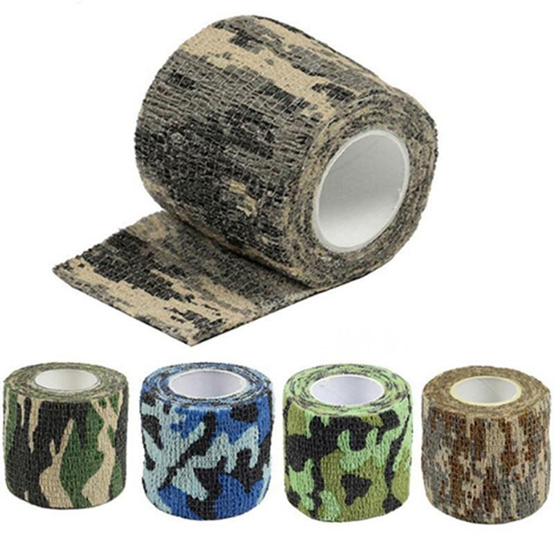 เทปพรางตัวลายพราง 1 ชิ้น แบบใช - Hunting Outdoor Tattoos บทวิจารณ์และราคา