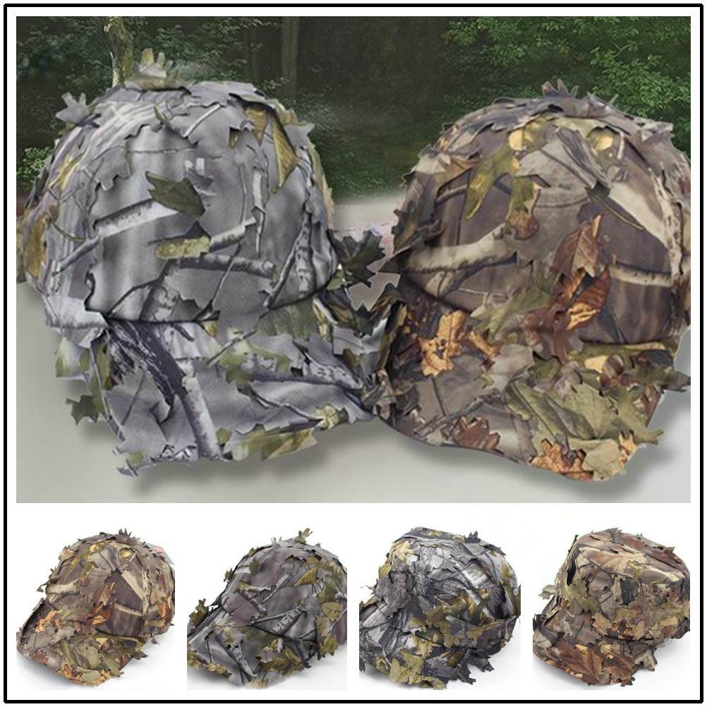 Camouflage กลางแจ้งยุทธวิธีทหา - Hunting Outdoor Hats บทวิจารณ์และราคา