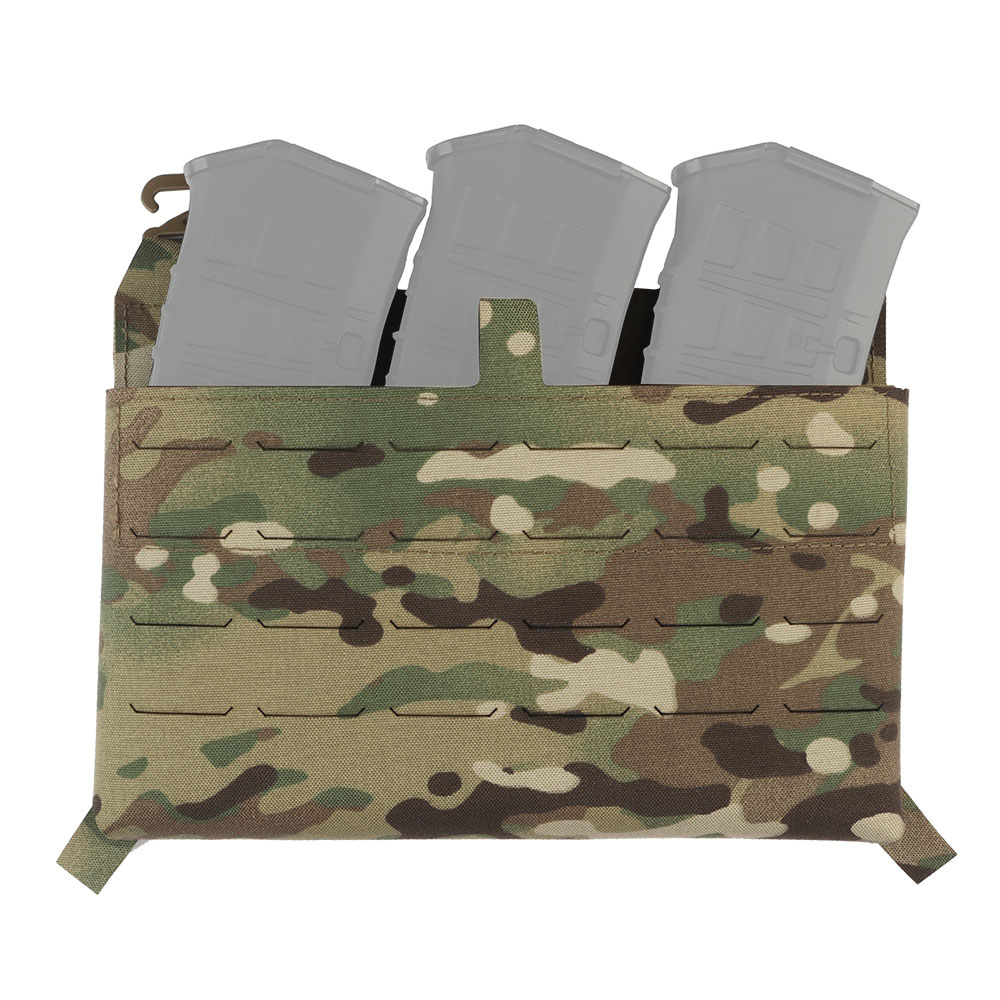 Triple Mag Pouch แผ่นด้านหน้า  - Men'S Outdoor Hunting Jacket บทวิจารณ์และราคา