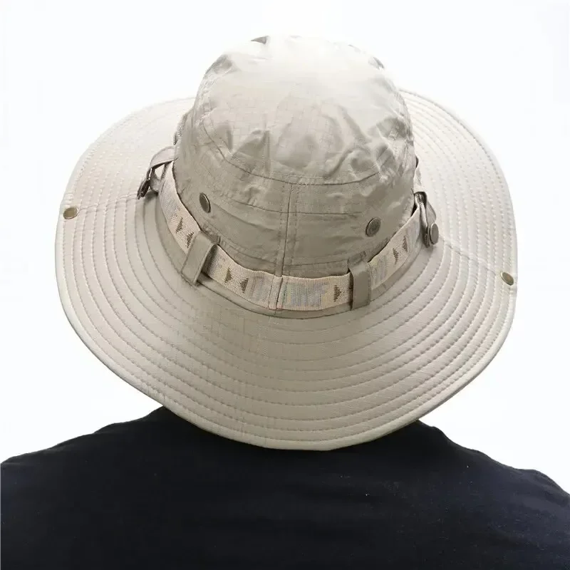 ฤดูร้อนผู้ชายหมวกกลางแจ้ง UV ป - Hunting Outdoor Hats บทวิจารณ์และราคา