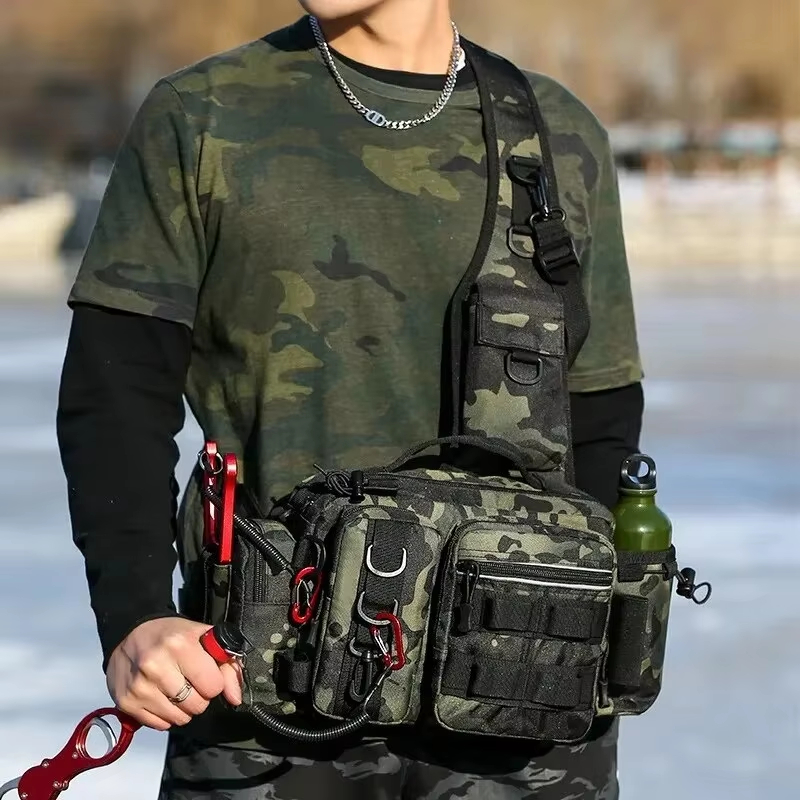 กระเป๋าคาดเอวแบบยุทธวิธีสำหรับ - Hunting Fishing Outdoor บทวิจารณ์และราคา