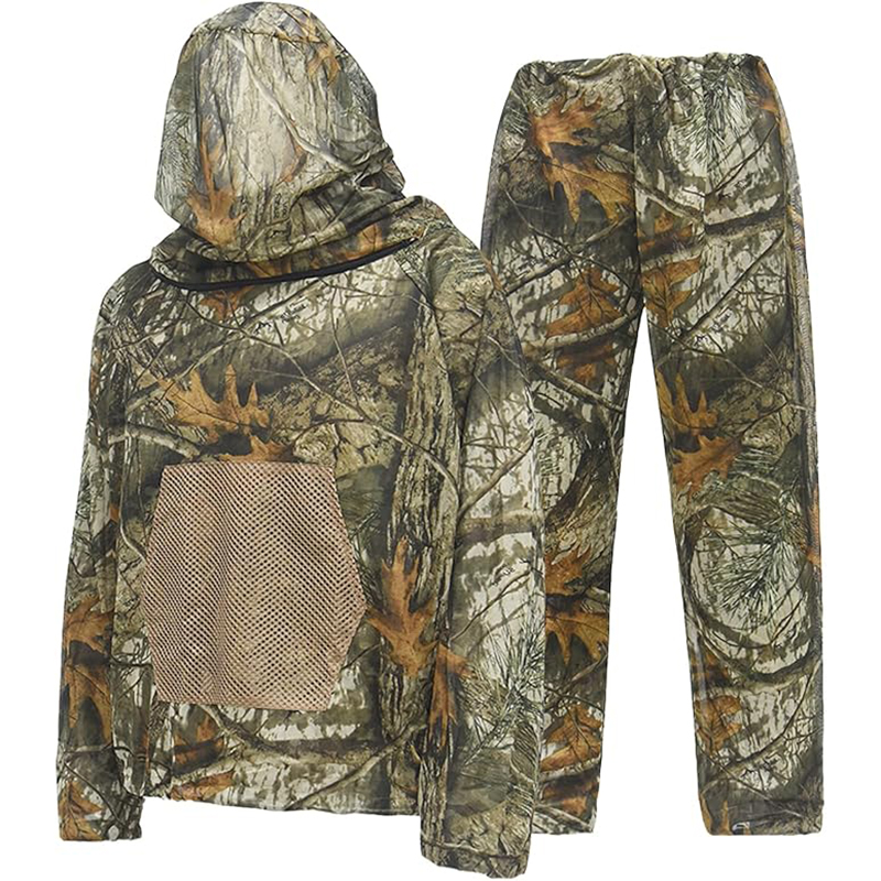 ชุดเสื้อฮู้ดกันยุงสำหรับตกปลาแ - Hunting And Camping In Jungle บทวิจารณ์และราคา