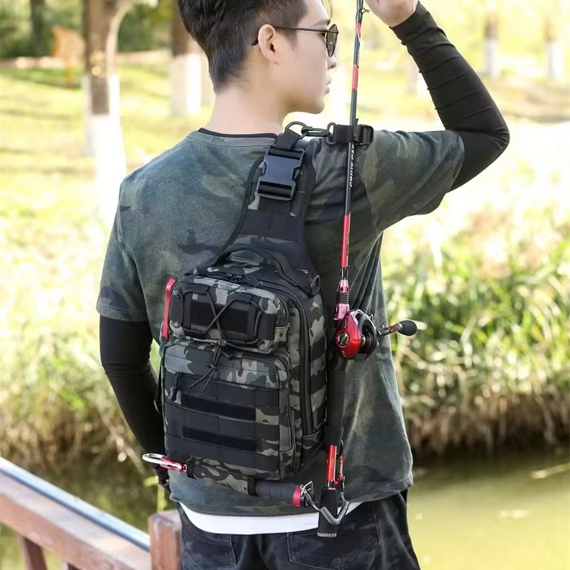 กระเป๋าคาดอกผู้ชายอเนกประสงค์  - Hunting Fishing Outdoor บทวิจารณ์และราคา