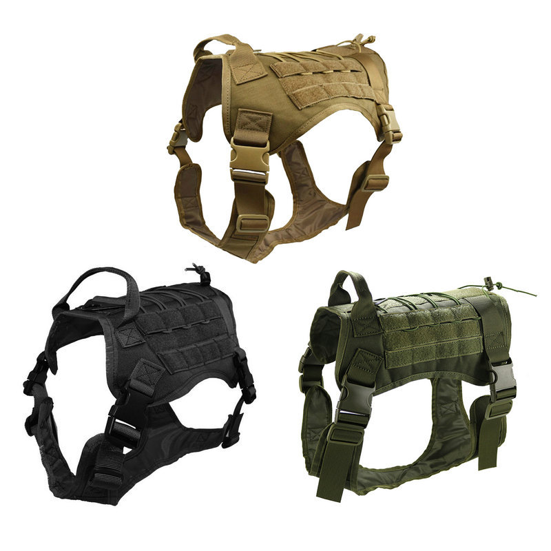 สุนัขปรับสายรัดชุดยุทธวิธีกลาง - Hunting Dog Outdoor บทวิจารณ์และราคา