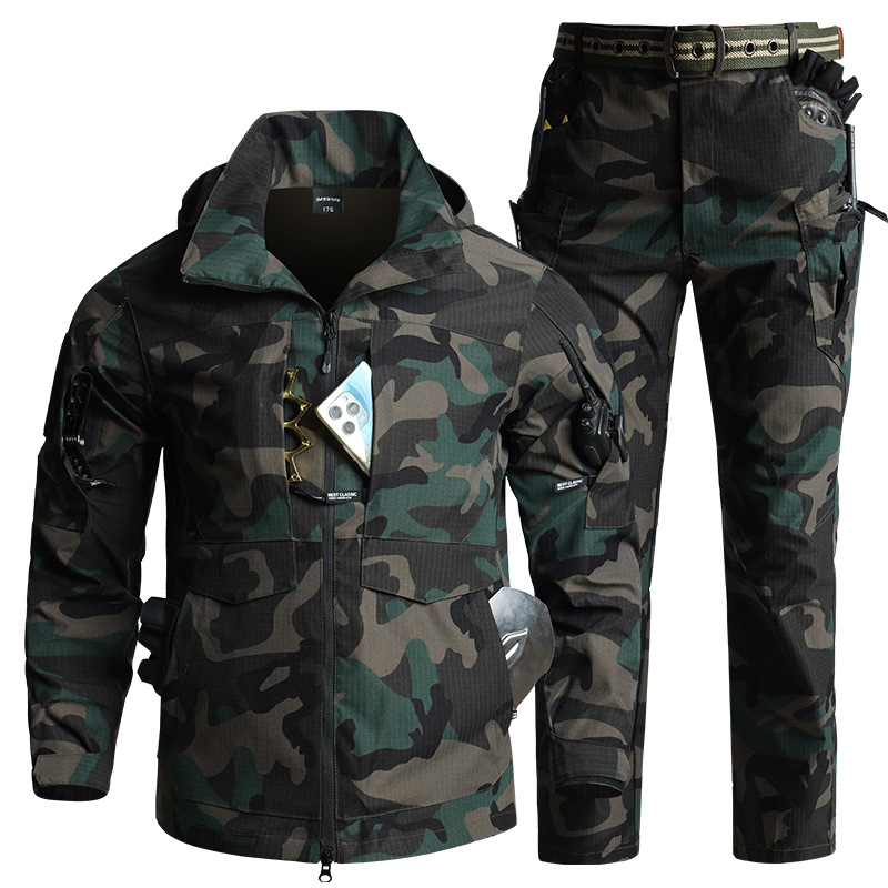 ชุดอุปกรณ์ยุทธวิธีลายพรางสำหรั - Men'S Outdoor Hunting Jacket บทวิจารณ์และราคา