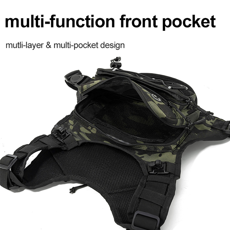 กระเป๋าสะพายหน้าอกแบบยุทธวิธี  - Men'S Outdoor Hunting Jacket บทวิจารณ์และราคา