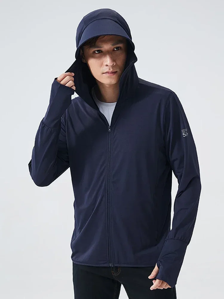 ฤดูร้อน Hooded JACKET UPF 50 + - Men'S Outdoor Hunting Jacket บทวิจารณ์และราคา
