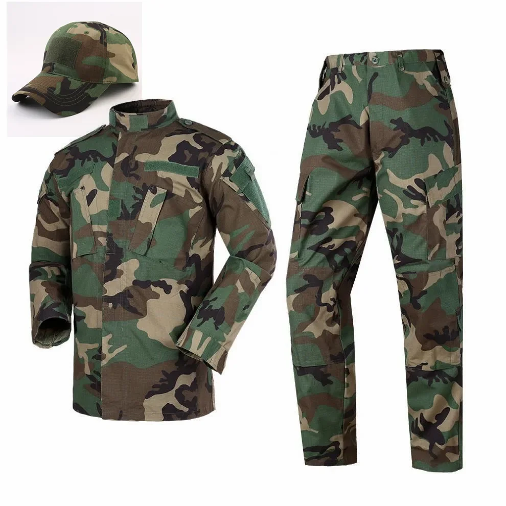 ชุดเสื้อแจ็คเก็ตและกางเกงลายพร - Men'S Outdoor Hunting Jacket บทวิจารณ์และราคา