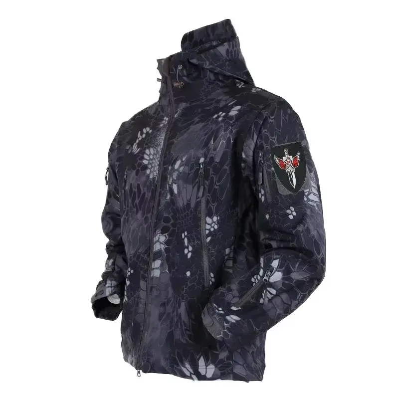 5XL 6XL CP Camouflage Soft She - Men'S Outdoor Hunting Jacket บทวิจารณ์และราคา